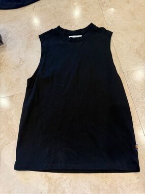 Zara Black Sleeveless Tank Top for Kids 11-12 Big Kids
